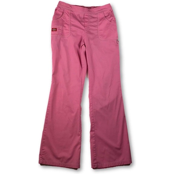 Women’s Small Dickies Pink Scrub Pants - Picture 1 of 2